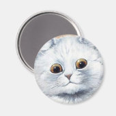 Louis Wain cat Magnet (Recto/Verso)