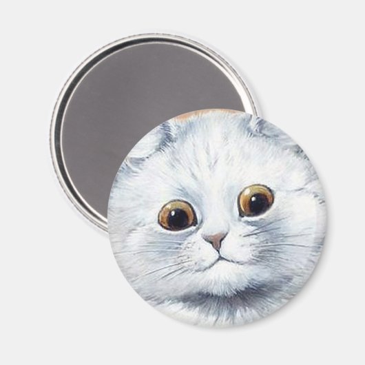 Louis Wain cat Magnet (Recto/Verso)
