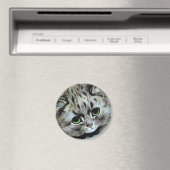 Louis Wain cat Magnet (In Situ (Lave-vaisselle))