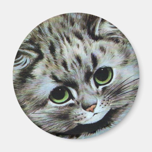 Louis Wain cat Magnet (Devant)