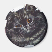 Louis Wain cat Magnet (Devant)