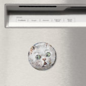 Louis Wain cat Magnet (In Situ (Lave-vaisselle))