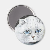 Louis Wain cat Magnet (Recto/Verso)