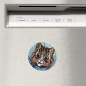 Louis Wain cat Magnet (In Situ (Lave-vaisselle))