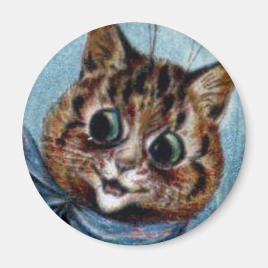 Louis Wain cat Magnet (Devant)