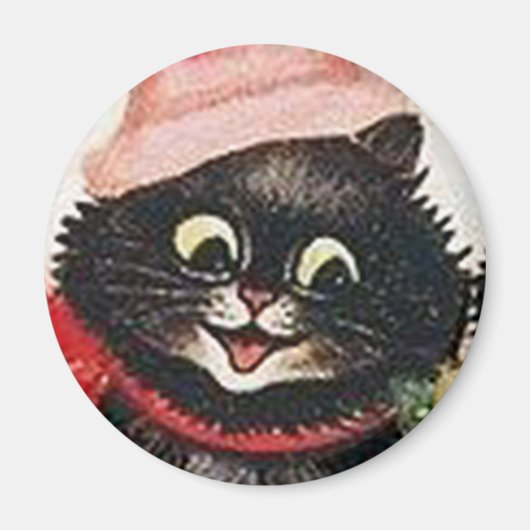 Louis Wain cat Magnet (Devant)