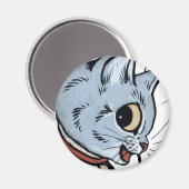 Louis Wain cat Magnet (Recto/Verso)