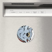 Louis Wain cat Magnet (In Situ (Lave-vaisselle))