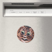 Louis Wain cat Magnet (In Situ (Lave-vaisselle))