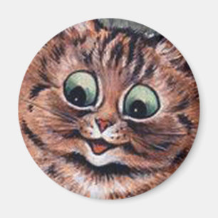 Louis Wain cat Magnet