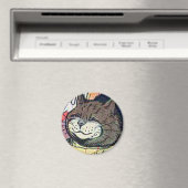 Louis Wain cat Magnet (In Situ (Lave-vaisselle))