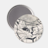Louis Wain cat Magnet (Recto/Verso)