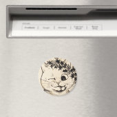 Louis Wain cat Magnet (In Situ (Lave-vaisselle))