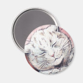 Louis Wain cat Magnet (Recto/Verso)