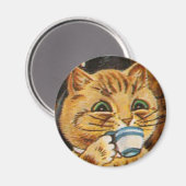 Louis Wain cat Magnet (Recto/Verso)