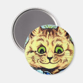 Louis Wain cat Magnet (Recto/Verso)