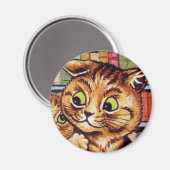 Louis Wain cat Magnet (Recto/Verso)