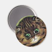 Louis Wain cat Magnet (Recto/Verso)