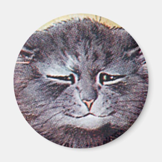 Louis Wain cat Magnet (Devant)