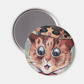 Louis Wain cat Magnet (Recto/Verso)