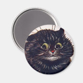 Louis Wain cat Magnet (Recto/Verso)