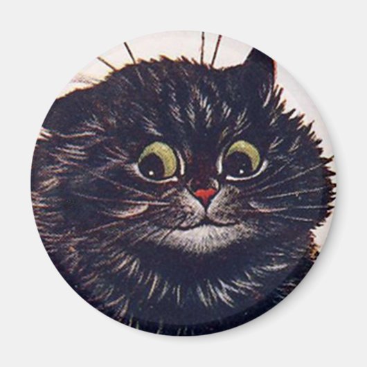 Louis Wain cat Magnet (Devant)
