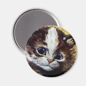 Louis Wain cat Magnet (Recto/Verso)