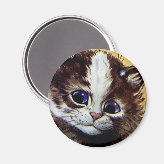 Louis Wain cat Magnet (Recto/Verso)