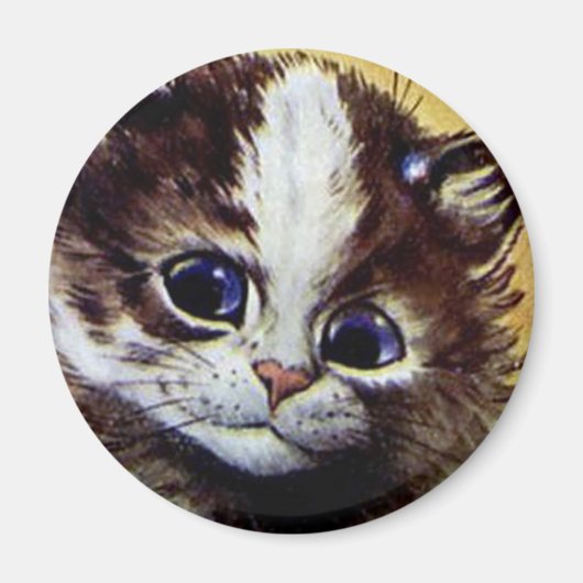 Louis Wain cat Magnet (Devant)