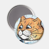 Louis Wain cat Magnet (Recto/Verso)