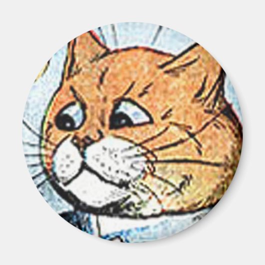 Louis Wain cat Magnet (Devant)