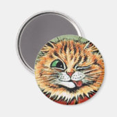 Louis Wain cat Magnet (Recto/Verso)