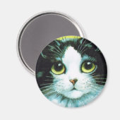 Louis Wain cat Magnet (Recto/Verso)