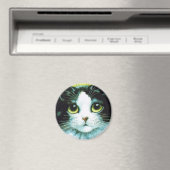Louis Wain cat Magnet (In Situ (Lave-vaisselle))
