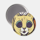 Louis Wain cat Magnet (Recto/Verso)