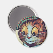 Louis Wain cat Magnet (Recto/Verso)
