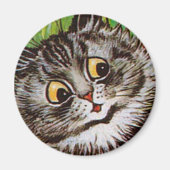 Louis Wain cat Magnet Magneet (Voorkant)