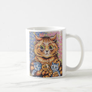 LOUIS WAIN CAT MOM ART COFFEE MOK