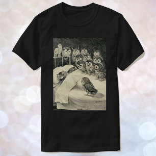 Louis Wain Cat Nightmare Owls Women's T-shirt