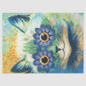 Louis Wain Cat Psychedelic Tissuepapier (Voorkant)