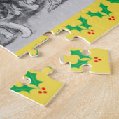  Louis Wain Cats Kerstparty Legpuzzel (Zijkant)