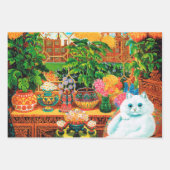Louis Wain, Cats & Kittens Inpakpapier Vel (Voorkant 3)