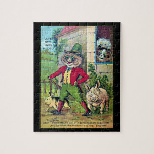 Louis Wain Cats uit Ierland Puzzle Legpuzzel