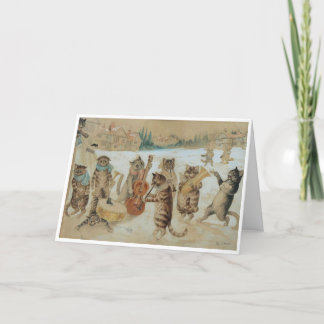 Louis Wain Chat Carte de remerciements