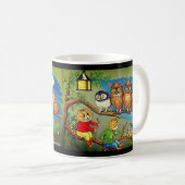Louis Wain Chats & Chouettes Mug (Devant droit)