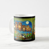 Louis Wain Chats & Chouettes Mug (Devant gauche)