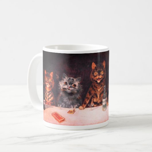 Louis Wain Coffee Mug (Devant gauche)