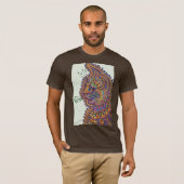 Louis Wain Fantasy Wallpaper T-Shirt (Voorkant volledig)