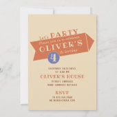 Louis Wain Ginger cat CC1085 Birthday party (Achterkant)