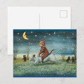 Louis Wain, If Big Things, Cat Art Postcard Briefkaart (Voorkant / Achterkant)